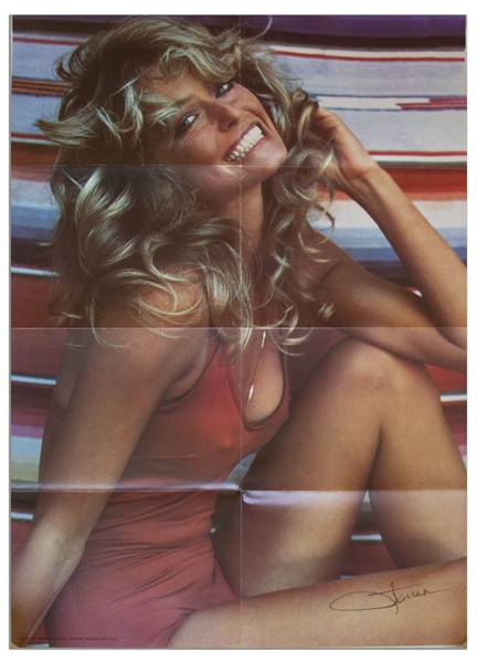 ''The Poster'' That Defined a Decade -- From the Personal Collection of Farrah Fawcett